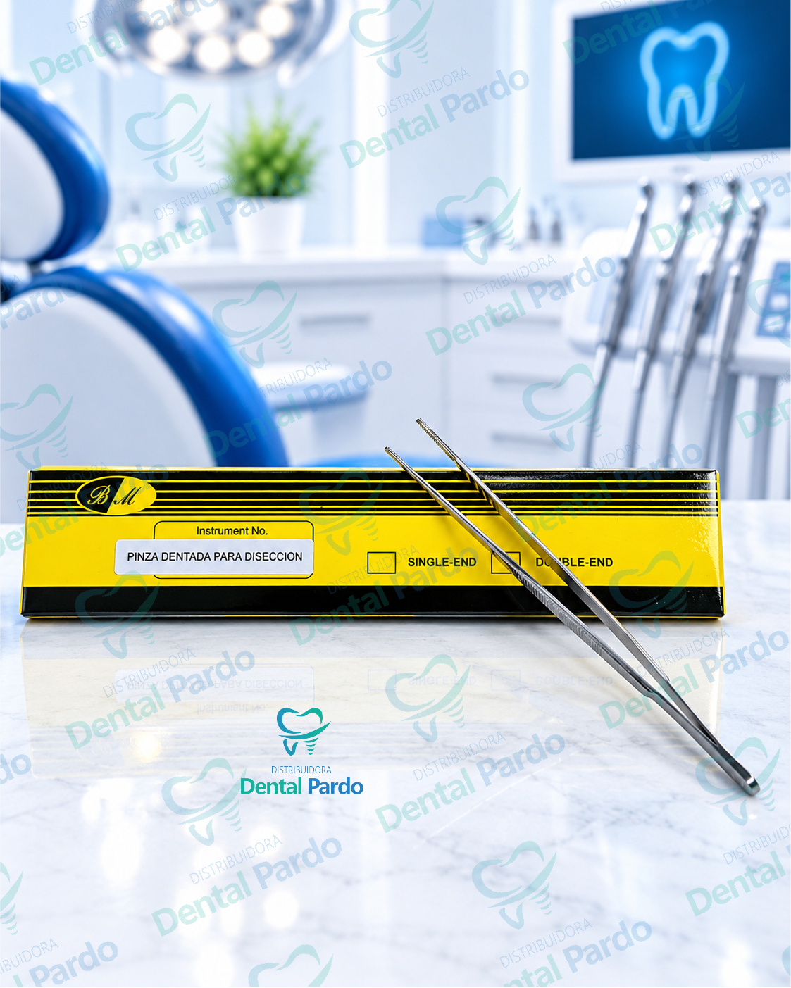 Pinza Dentada Para Disección | Bm