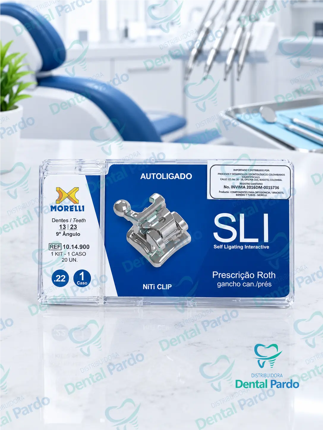Kit De Brackets Autoligables Sli Roth 0.22 (1 Caso) | Morelli
