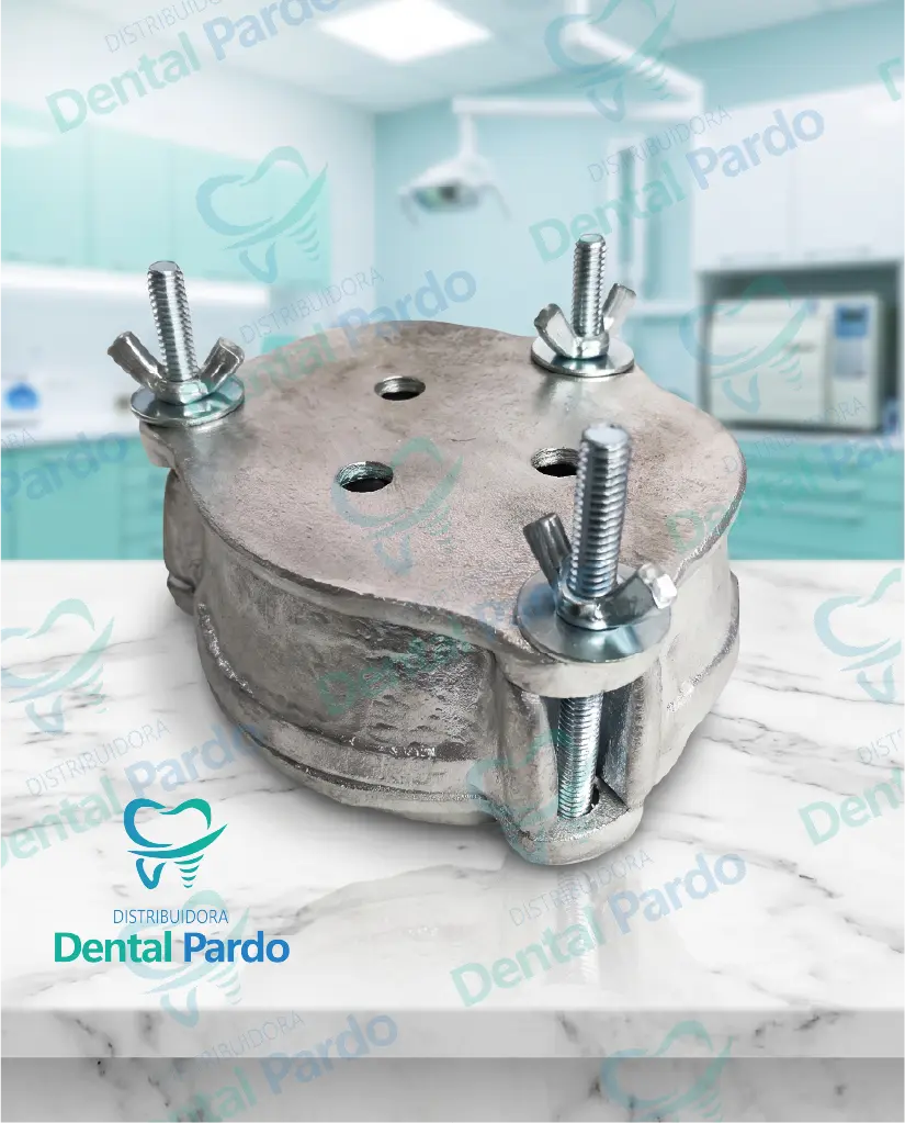 Mufla Dental Metálica Con Tornillos