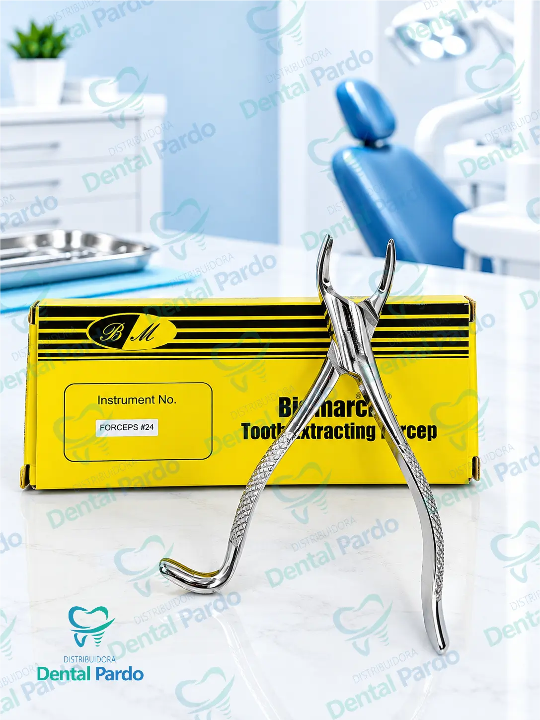 Forceps Stainless/Bismark #24 (Molares Inferiores)