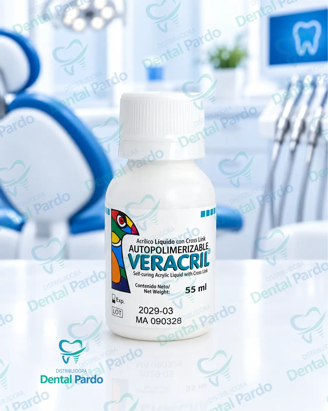 Acrílico Líquido Autopolimerizable Veracril