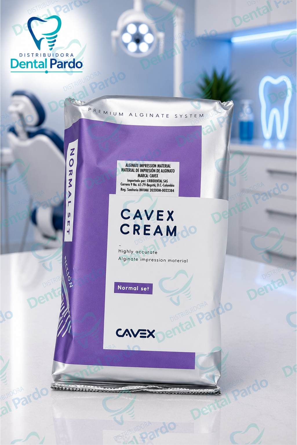 Cavex Cream® | Alginato De Impresión Dental | Normal Set | 500 G