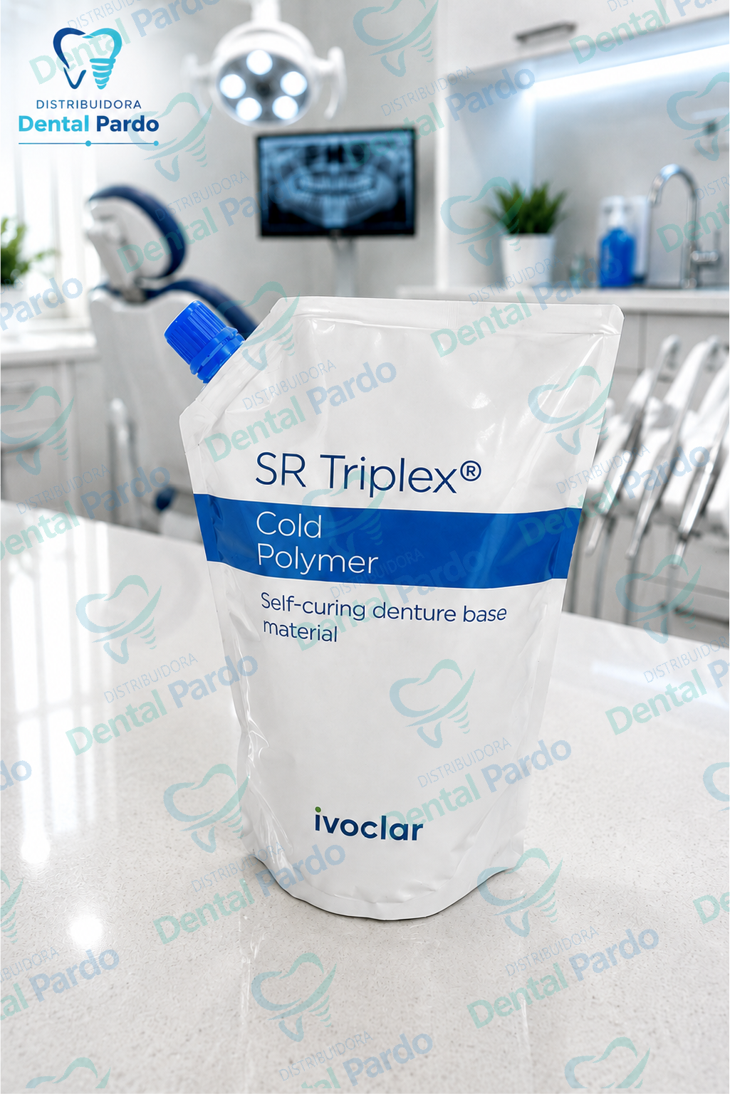 Sr Triplex® Cold Ivoclar | Polímero Autopolimerizable Para Base De Dentadura