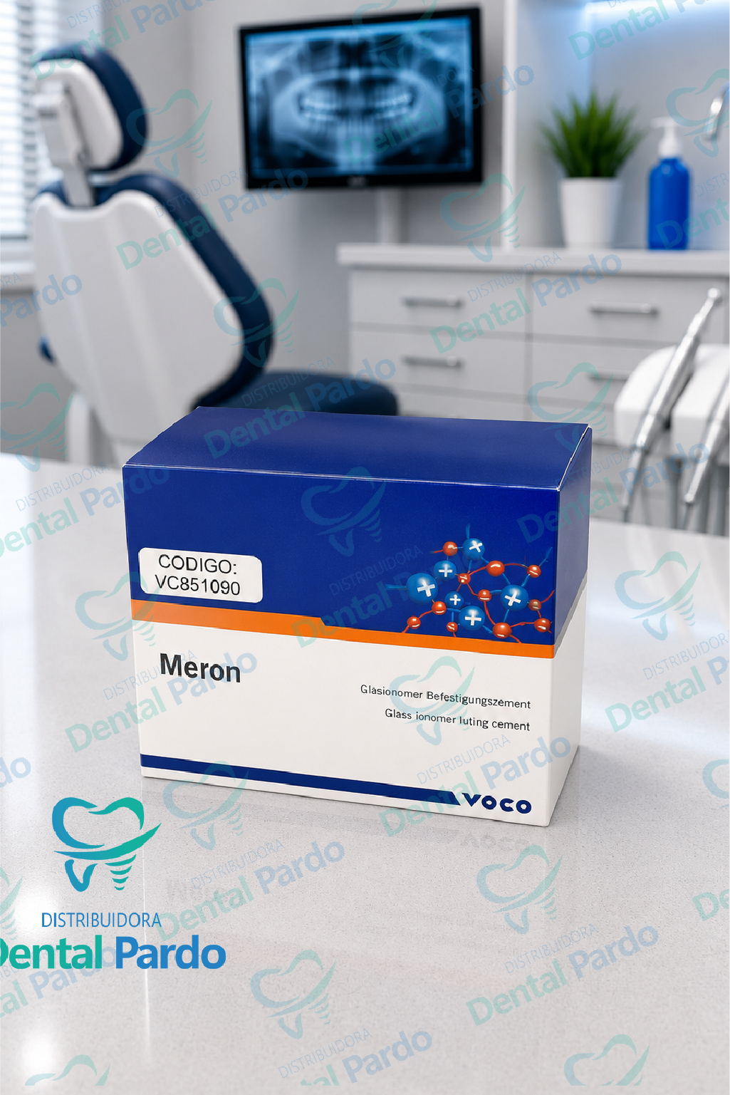 Meron Voco® | Cemento De Ionómero De Vidrio Para Fijación | Polvo/Líquido