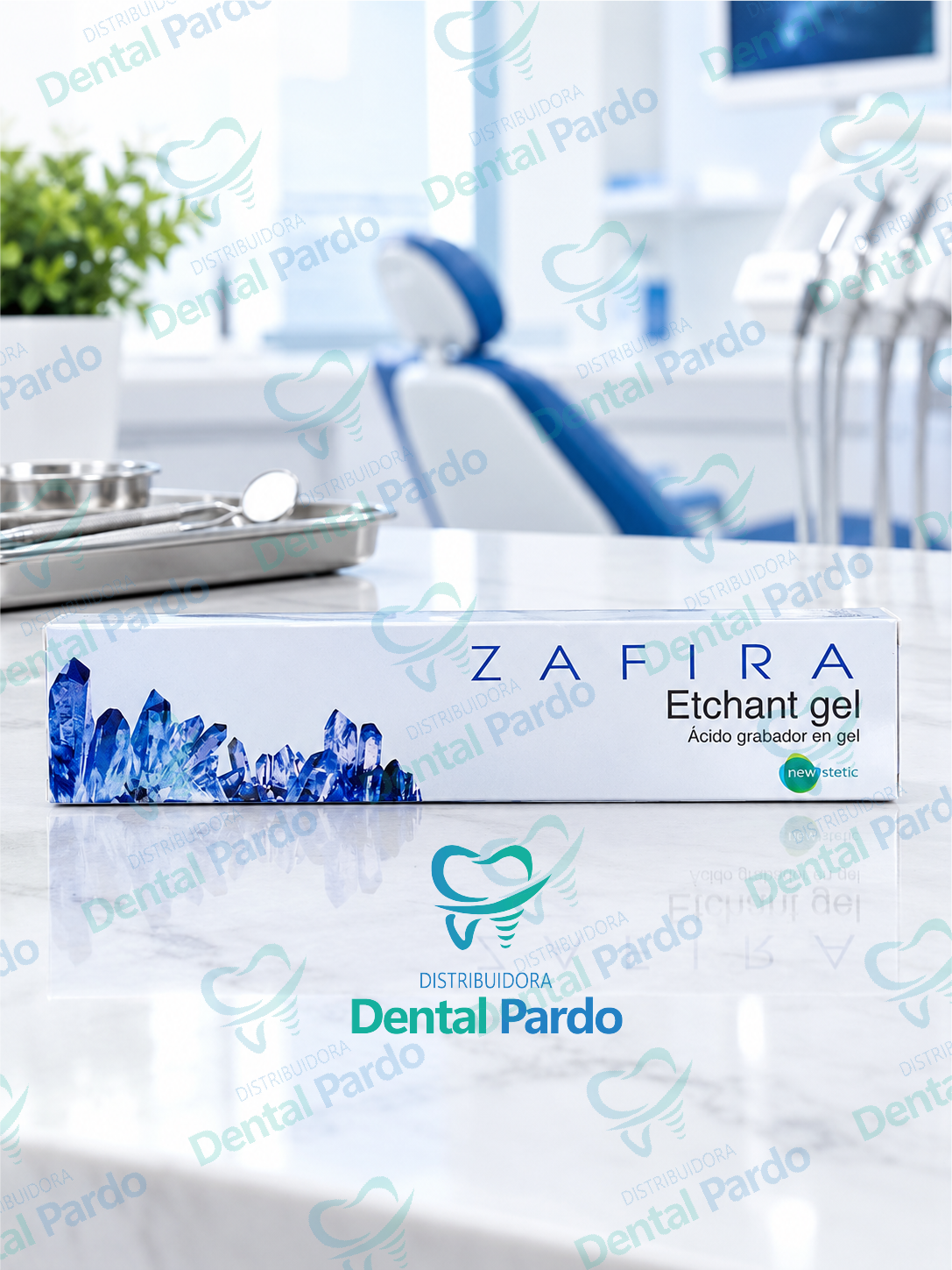 Ácido Grabador Zafira Etchant Gel® New Stetic | 37% | Jeringa 10 Ml