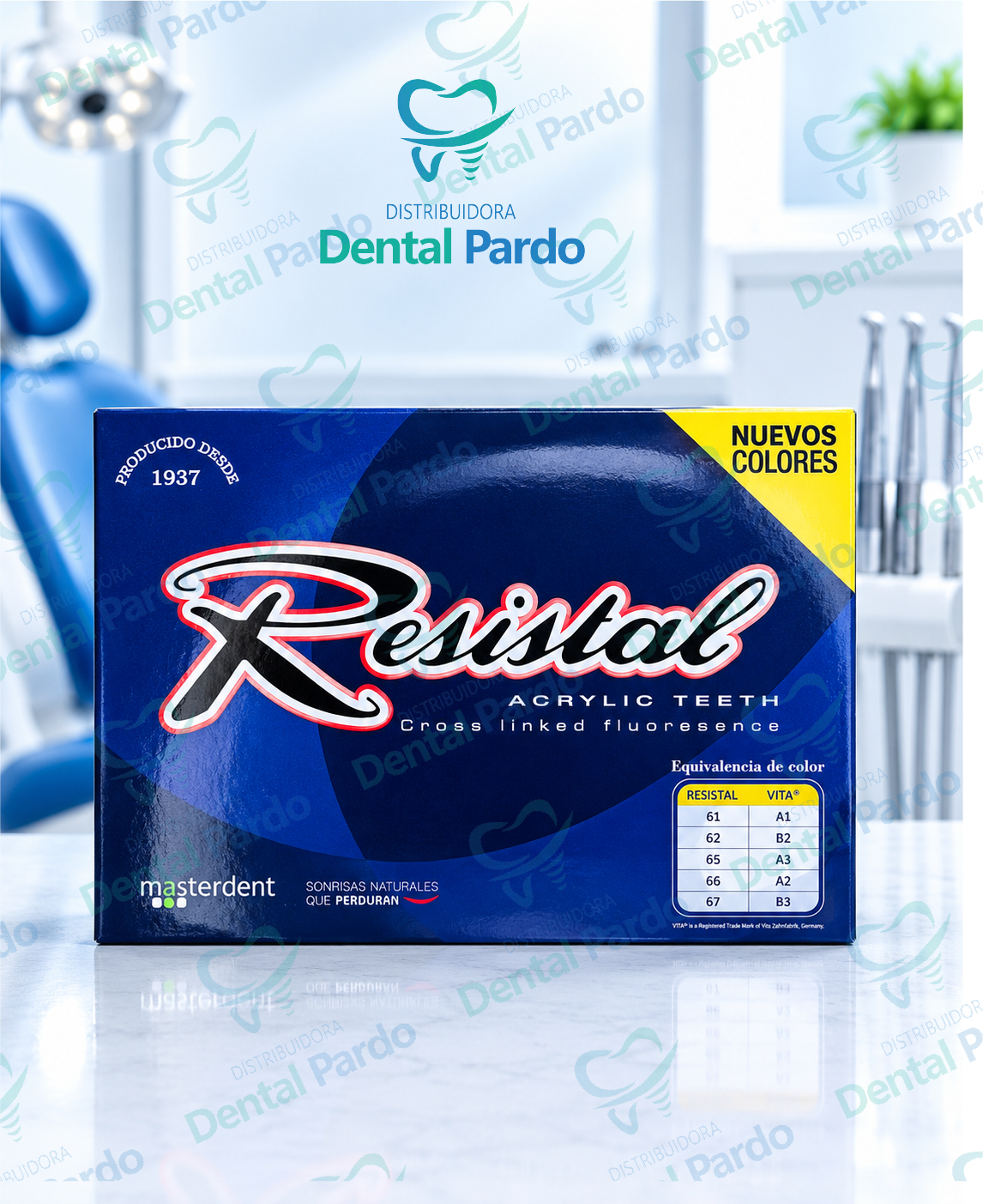 Dientes Acrílicos Resistal® Masterdent