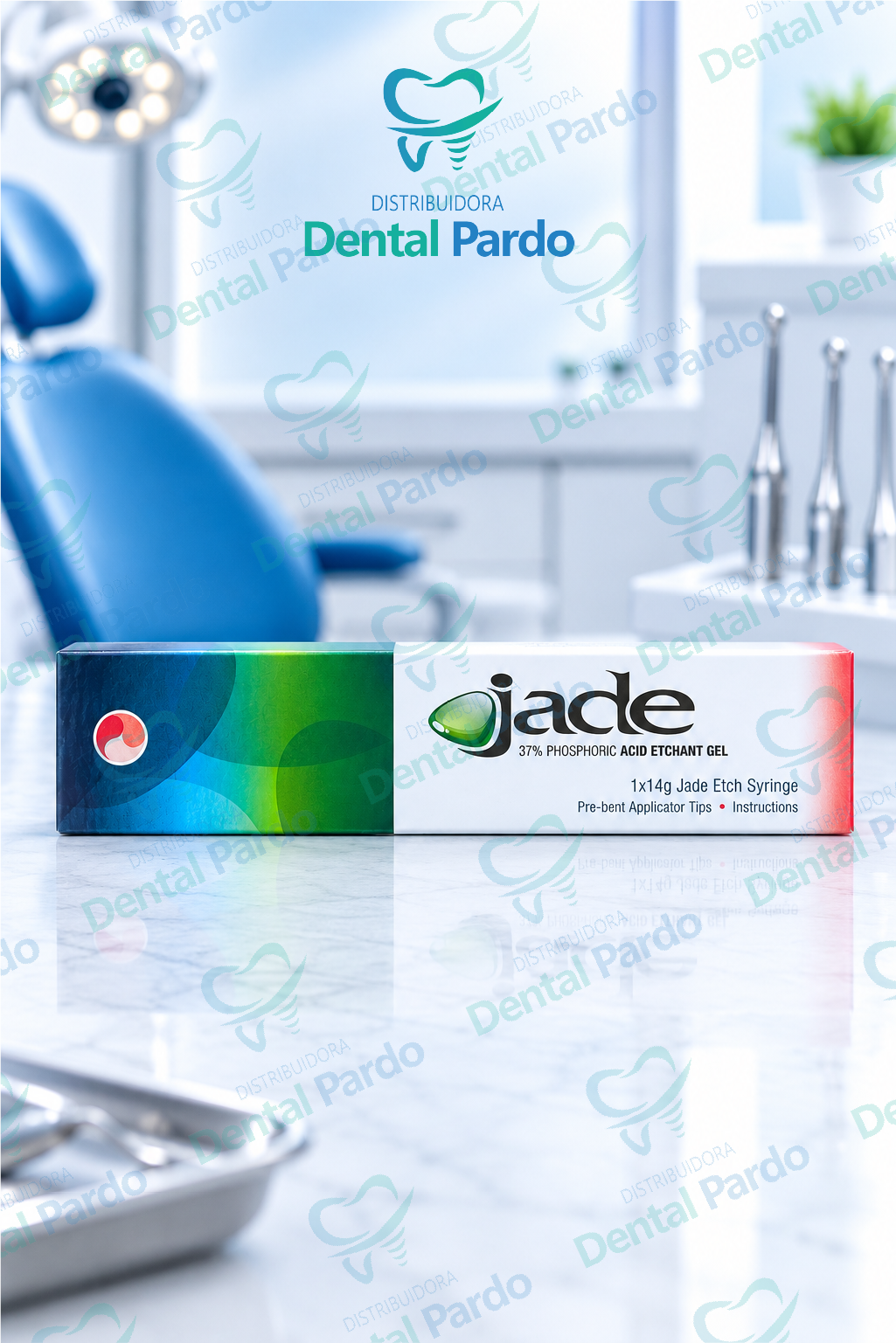 Desmineralizante Ácido Grabador En Gel Jade | 37% | Jeringa 14 G + Puntas