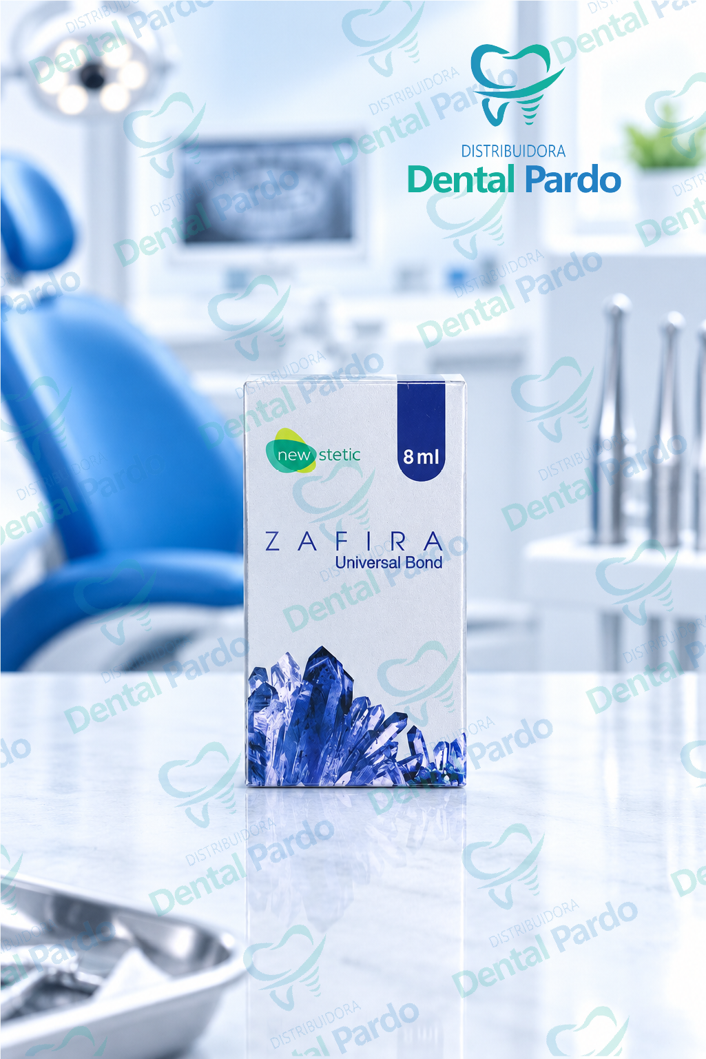 Adhesivo Universal Zafira New Stetic | Fotopolimerizable | Frasco 8 Ml