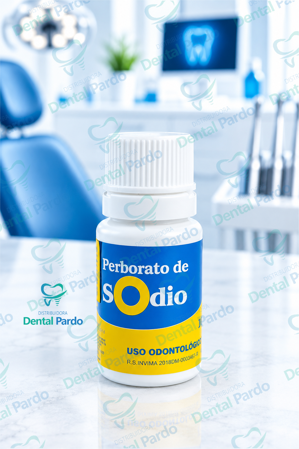 Perborato De Sodio | Polvo Para Blanqueamiento Interno | Uso Odontológico
