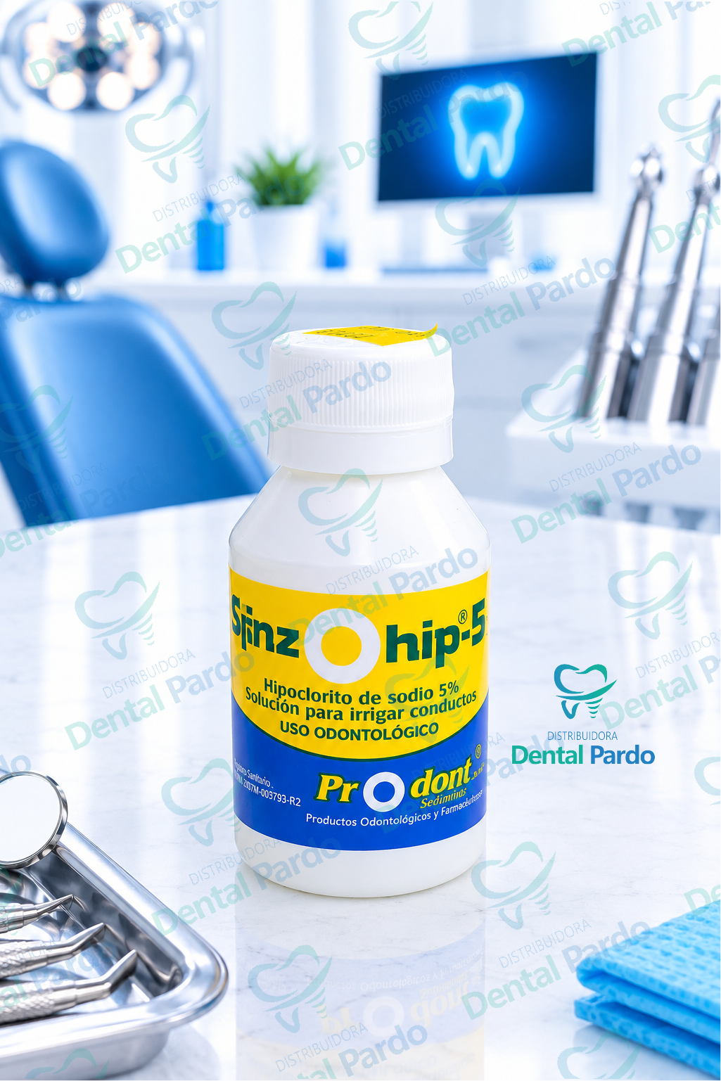 Hipoclorito De Sodio 5% Prodont | Solución Para Irrigar Conductos