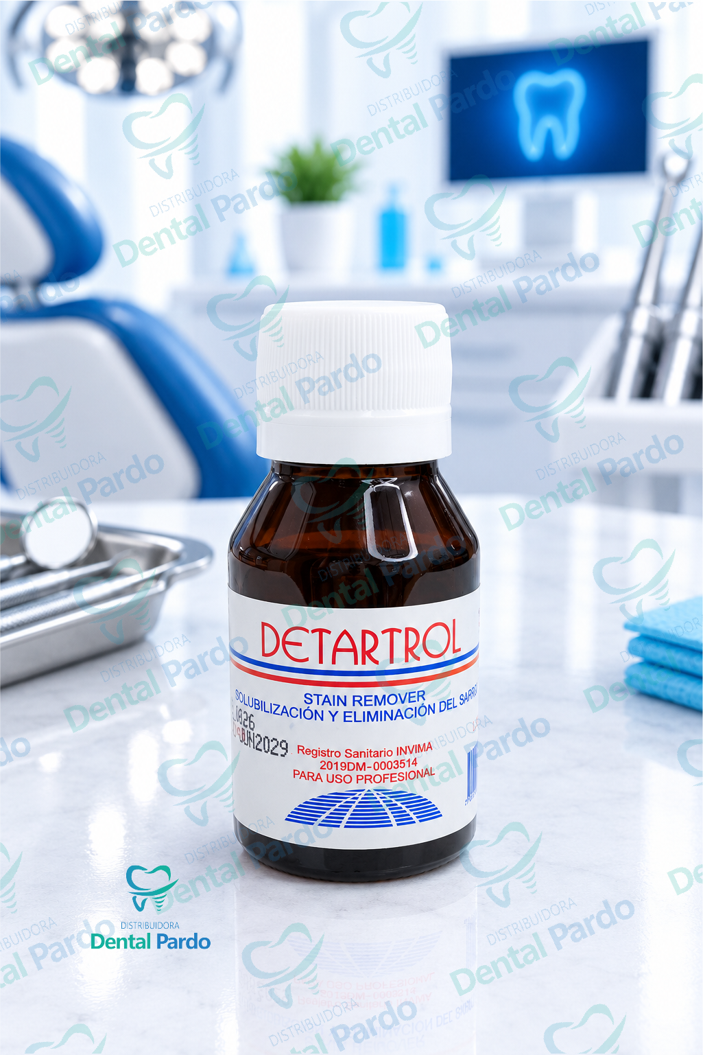 Detartrol | Solución Removedora De Sarro Y Manchas | Uso Profesional