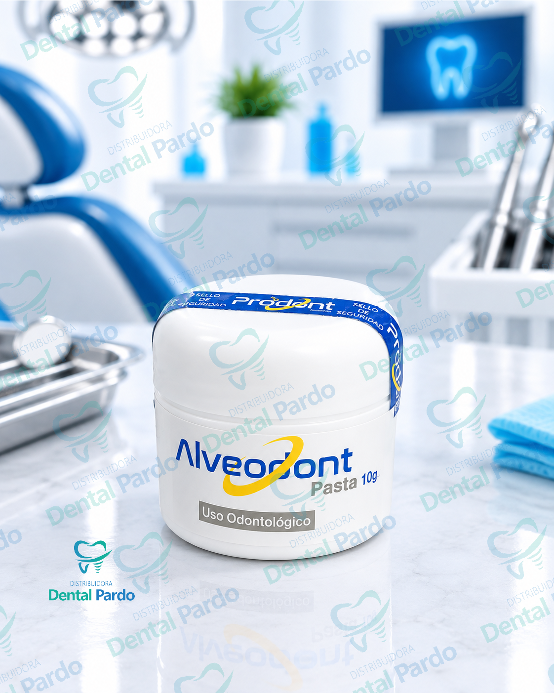 Alveodont Pwr | Apósito Alveolar Para Extracciones | 10 G