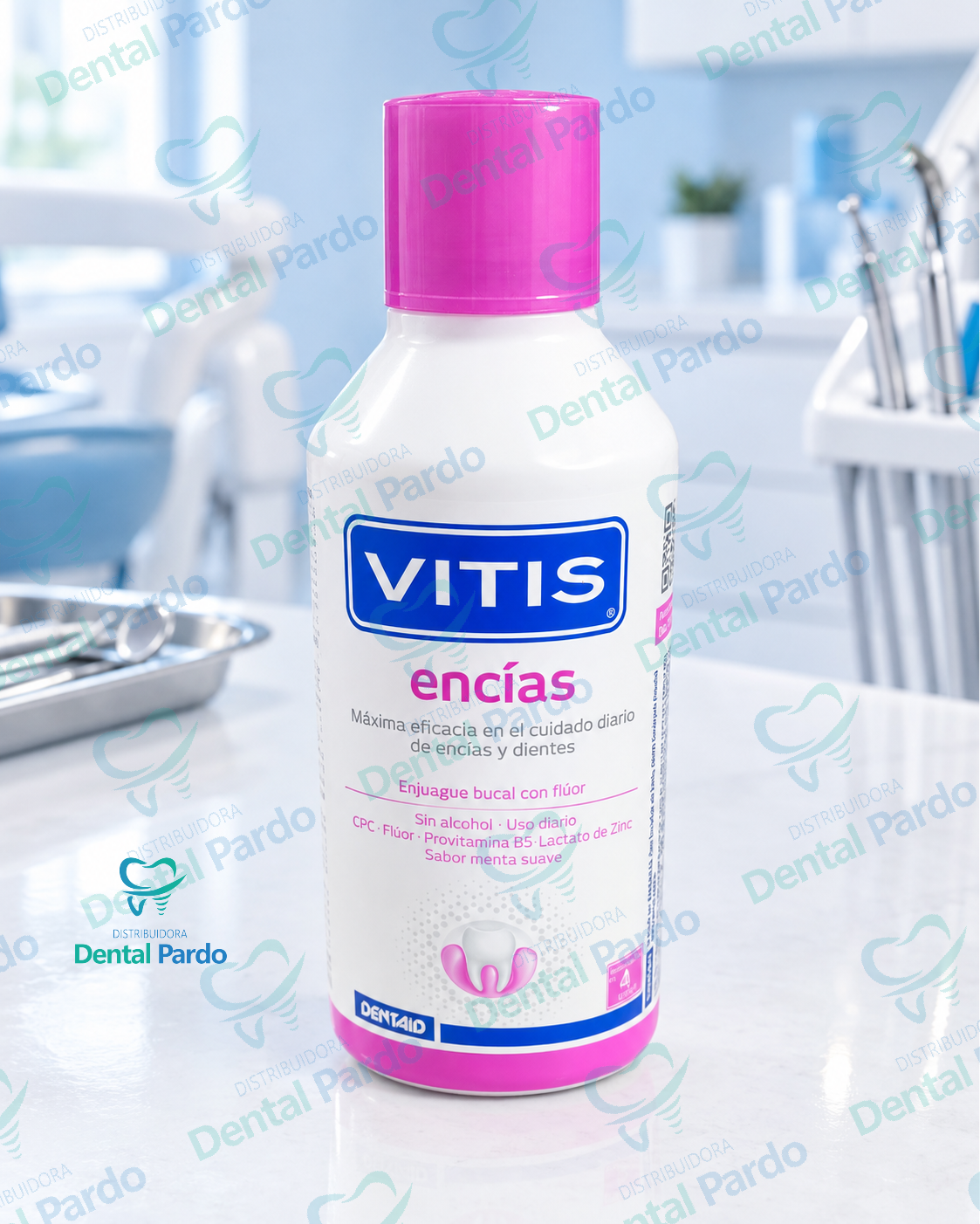 Enjuague Bucal Vitis | Sin Alcohol | Dentaid