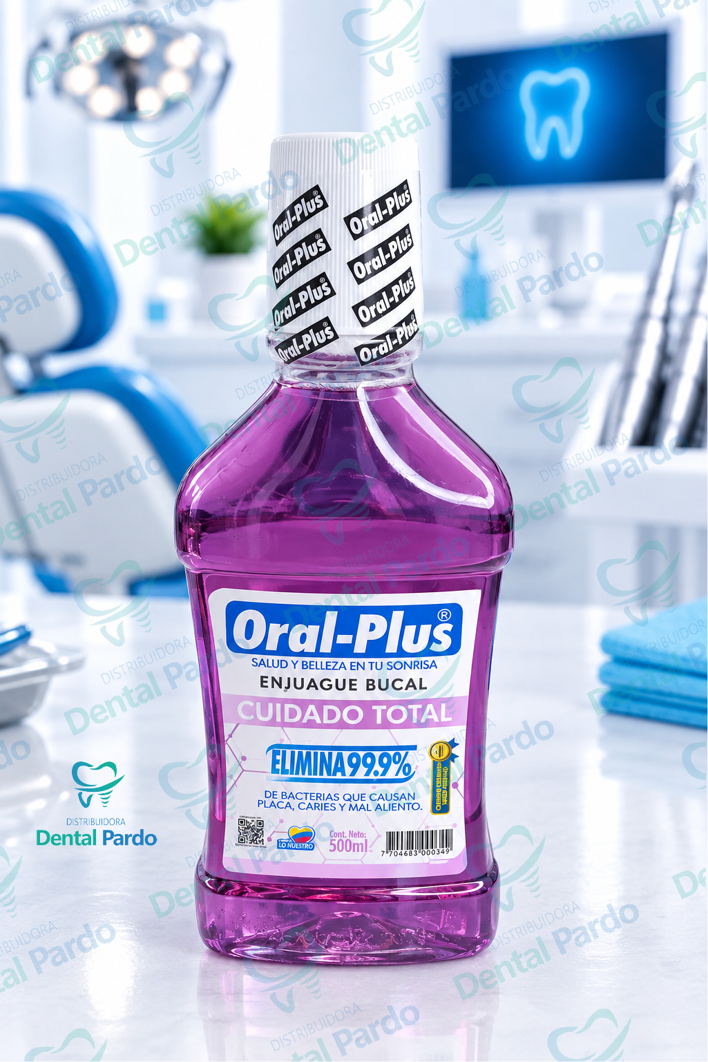Enjuague Bucal Oral-Plus | Cuidado Total | 500 Ml