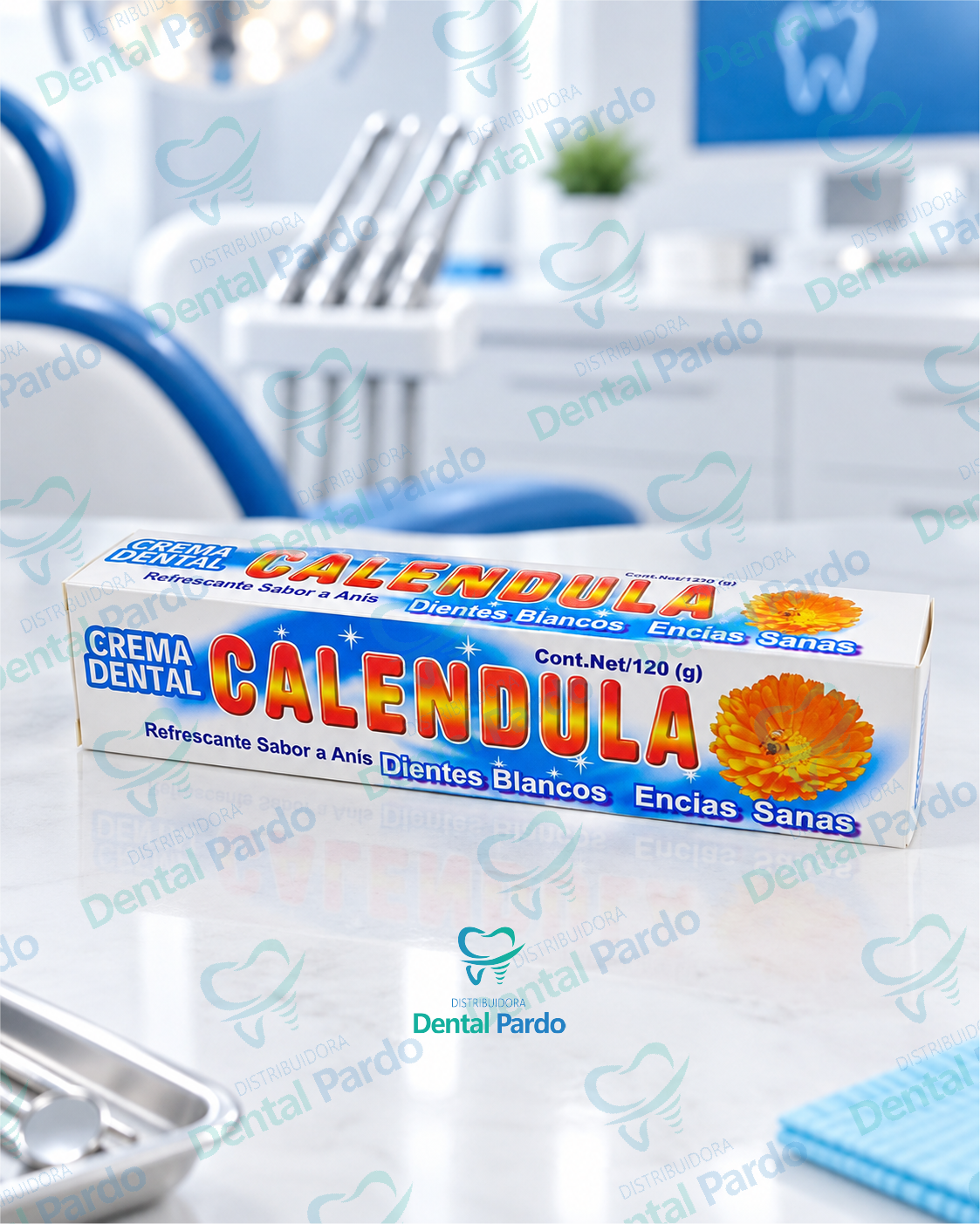 Crema Dental Caléndula | Sabor A Anís | 120 G