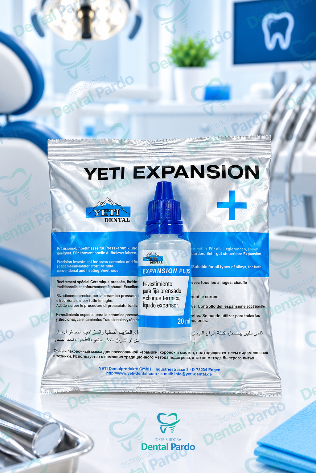 Revestimiento Yeti Expansion + | Polvo + Líquido 20 Ml