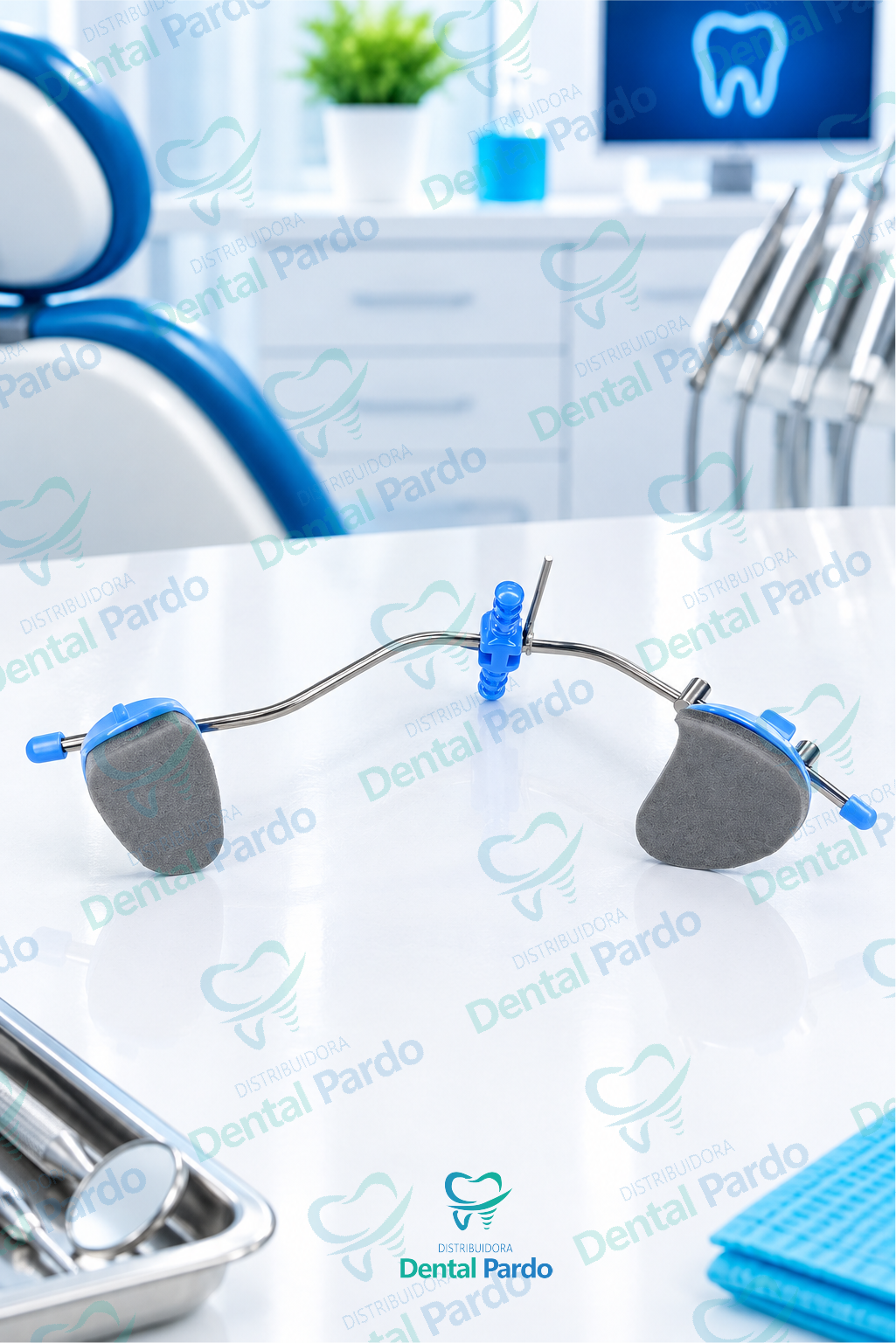 Máscara Facial De Tracción Inversa (Tipo Petit) | Azul | Morelli
