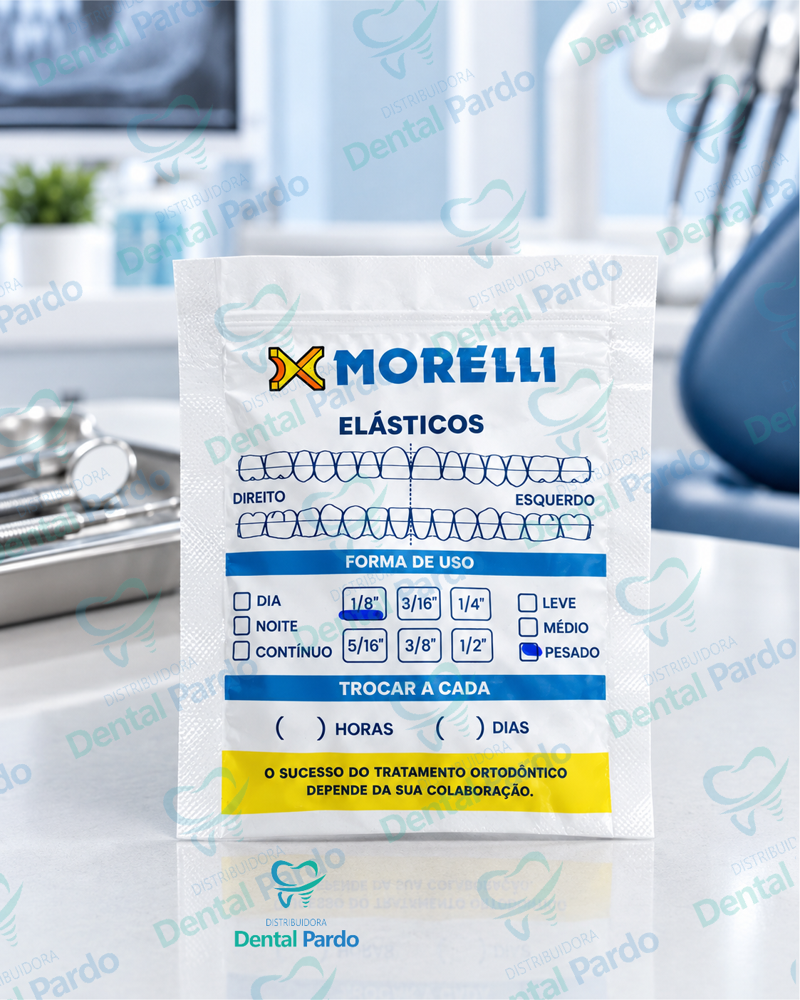 Elásticos Intraorales Morelli | Varias Medidas Y Fuerzas