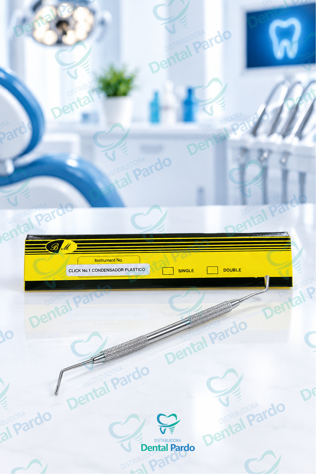 Condensador Plástico Click No. 1 | Doble Parte Activa | Bm
