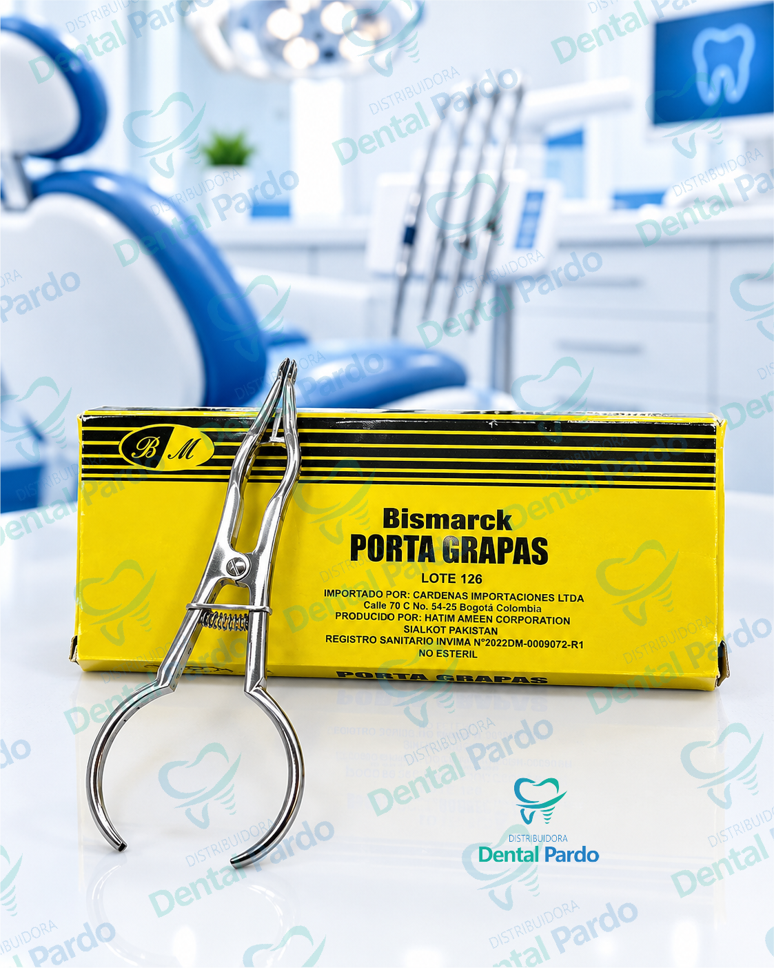 [611-047] Pinza Porta Grapas Bismarck | Bm
