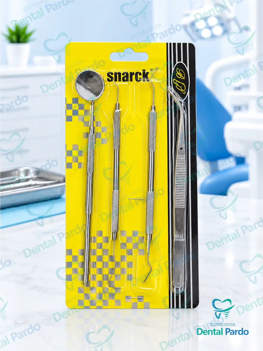 [611-115] Kit De Diagnóstico Dental (4 Piezas) Snarck | Bm