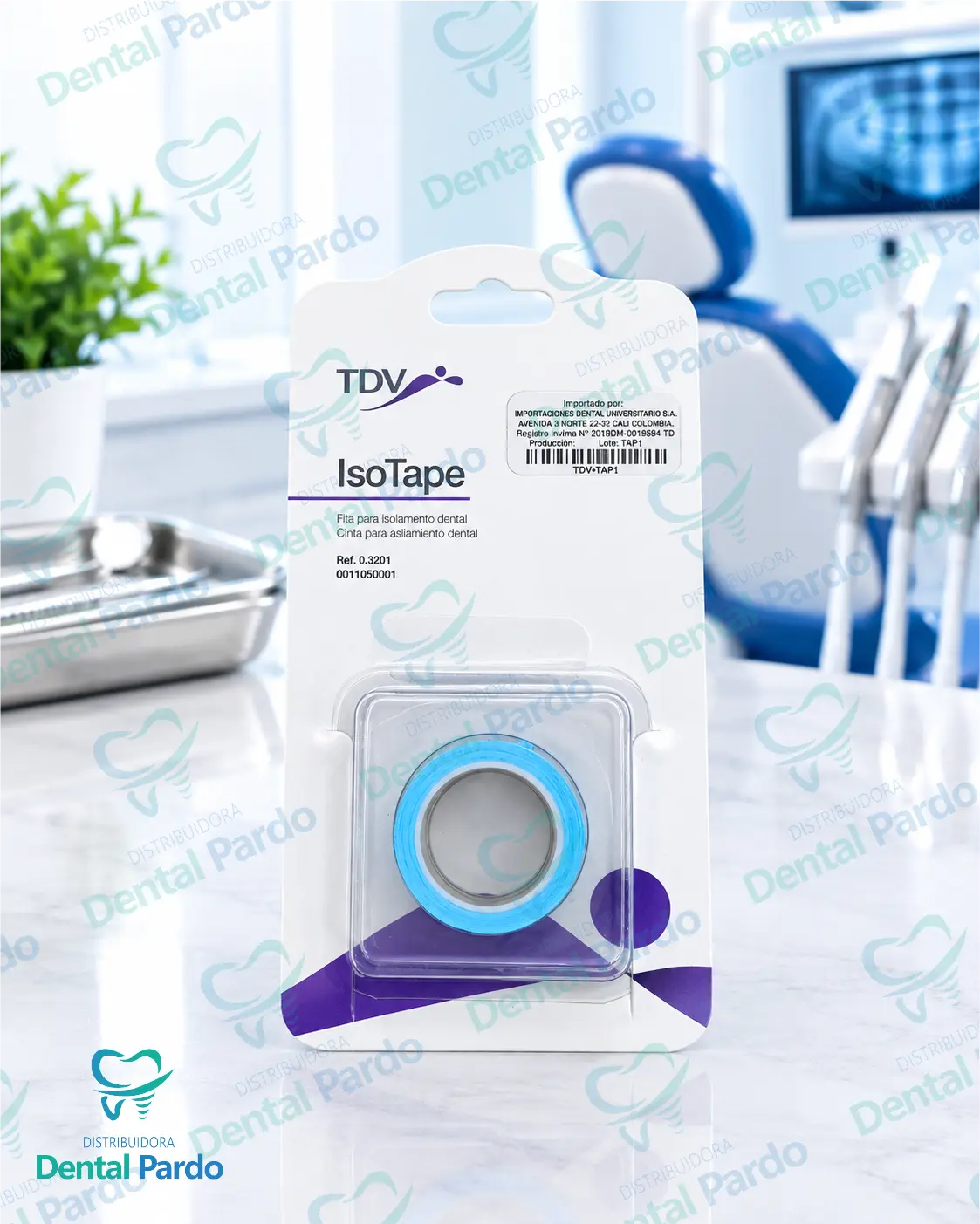 [626-276] Cinta Para Aislamiento Dental Isotape | Tdv