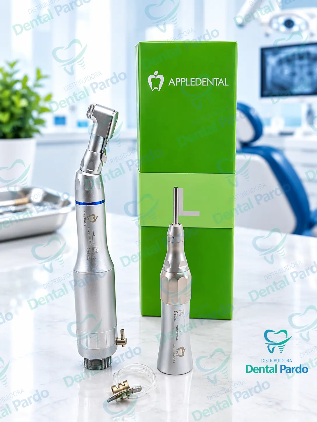 [628-217] Kit De Baja Velocidad (Contraángulo Y Pieza Recta) | Apple Dental