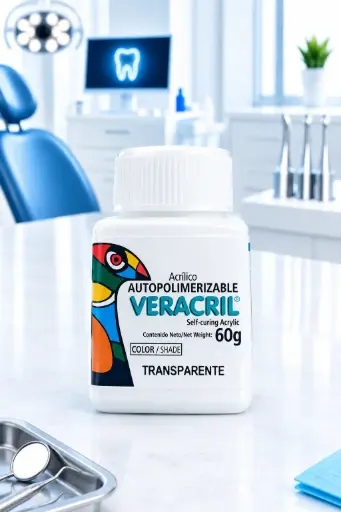 [603-012] Acrílico Polvo Veracril – New Stetic Auto X 60 Grs