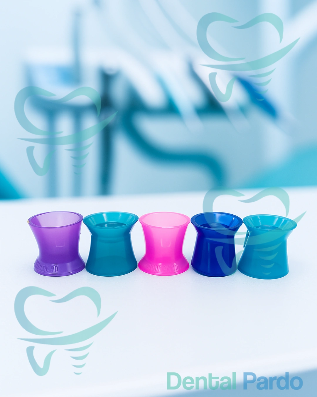 [626-101] Vasos Dappen De Silicona (Colores Surtidos) Pequeños
