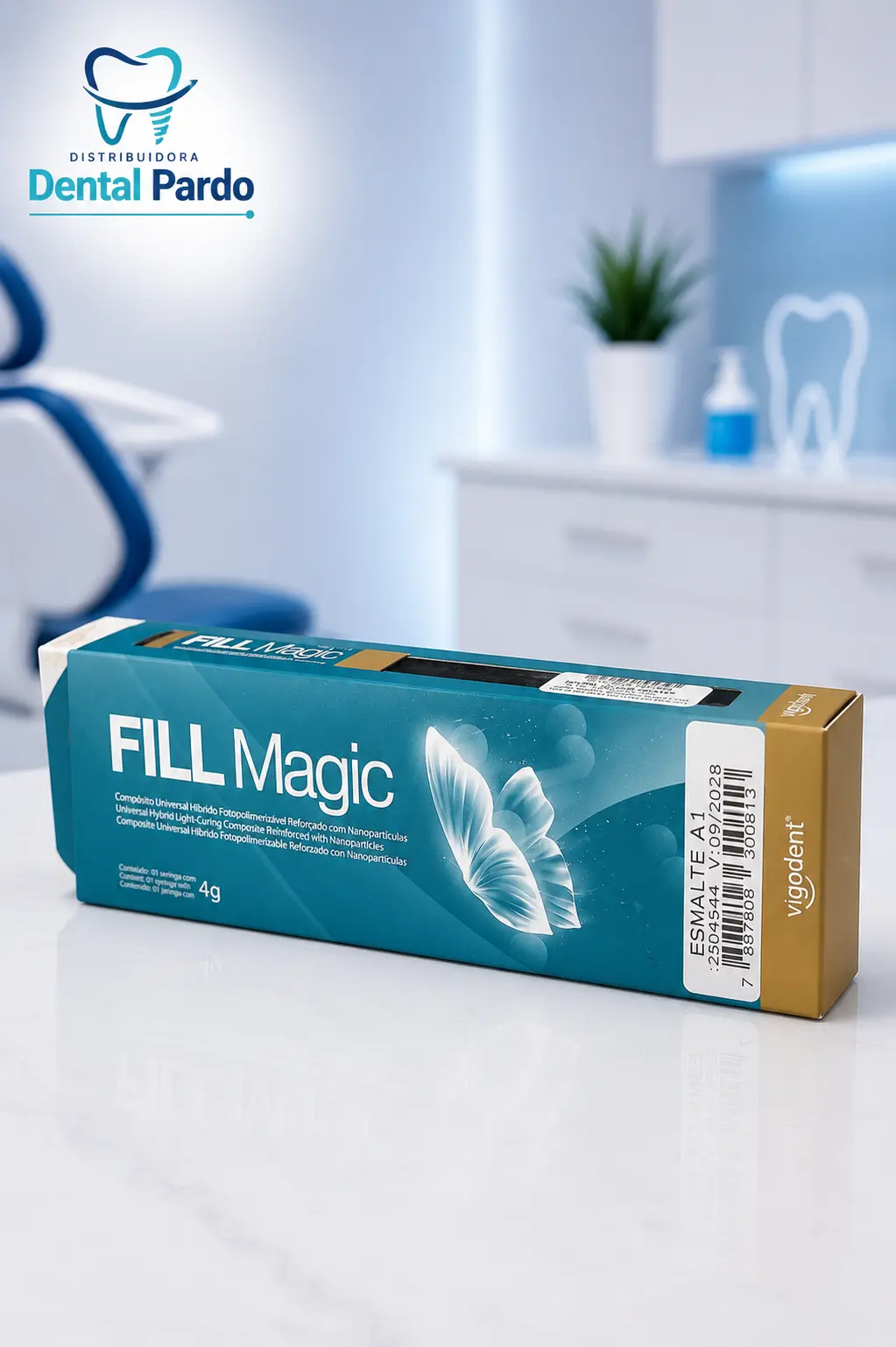 [614-048] Resina Compuesta Fill Magic® Vigodent® | Tono A1 | 4 G