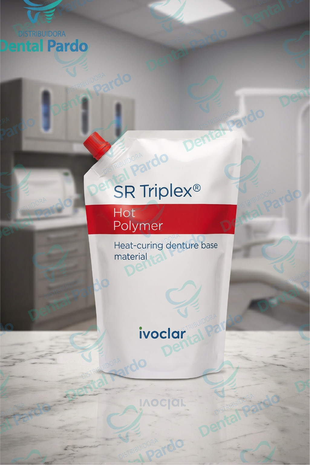 [603-117] Sr Triplex® Hot Polymer Ivoclar | Acrílico Termopolimerizable Para Base De Prótesis