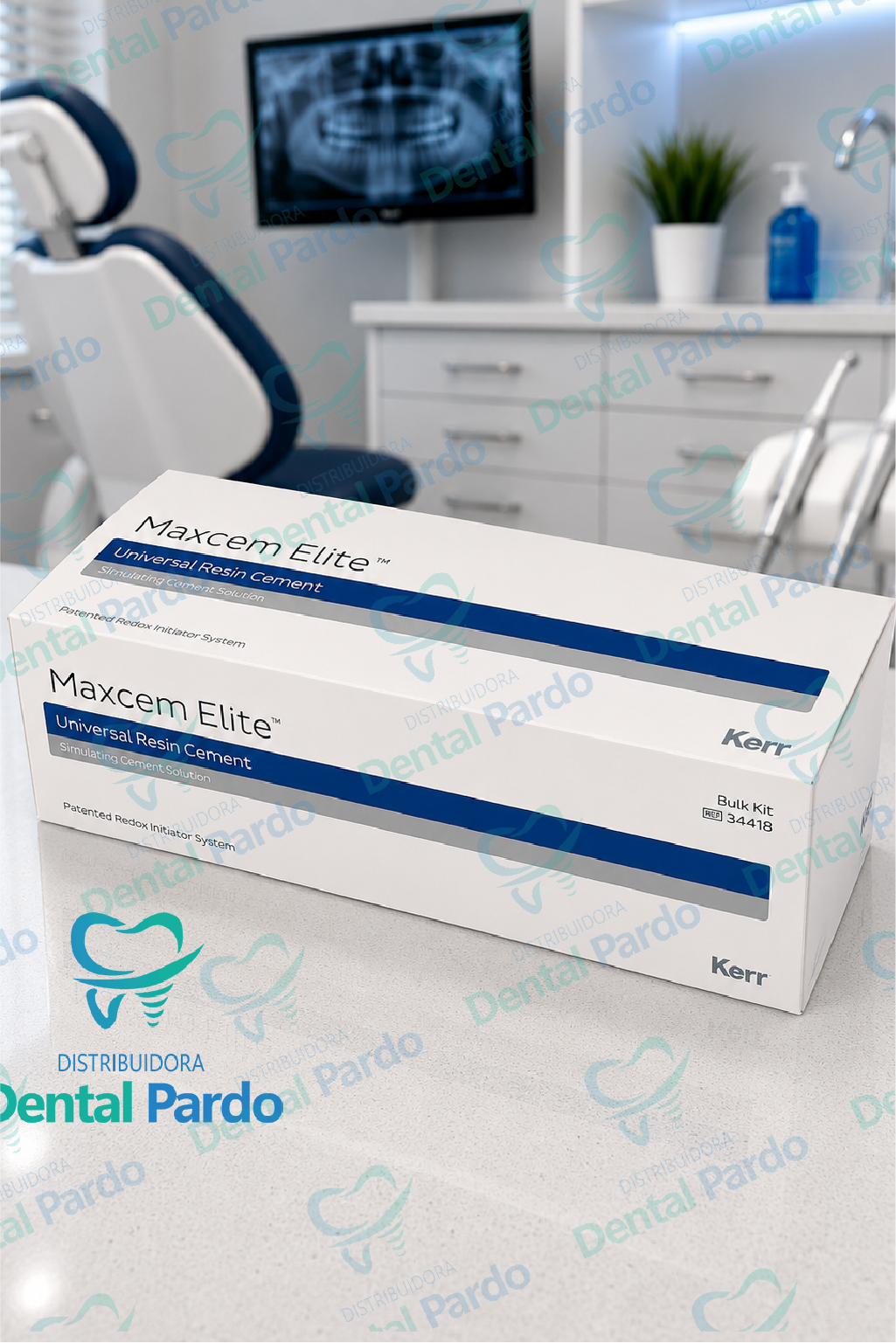 [619-028] Maxcem Elite™ Kerr | Cemento Resinoso Autoadhesivo | Bulk Kit