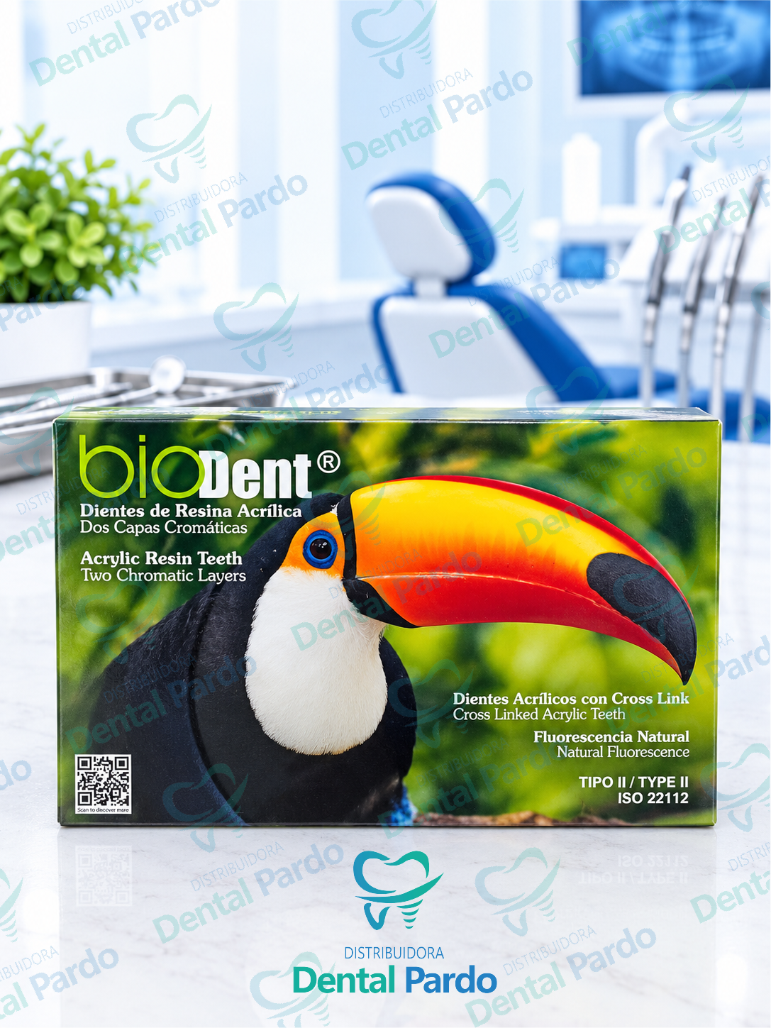[601-001] Dientes Acrílicos Biodent® | Alta Resistencia